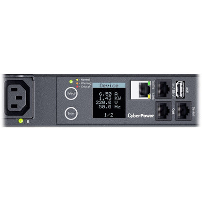 CyberPower PDU41005 Single Phase 100 - 240 VAC 20A Switched PDU PDU41005