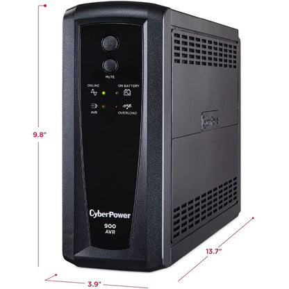 Systèmes d'alimentation sans coupure CyberPower CP900AVR AVR - 900 VA / 560 W CP900AVR