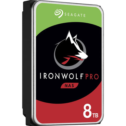 Seagate IronWolf Pro ST8000NE001 8 TB Hard Drive - 3.5" Internal - SATA (SATA/600) - Conventional Magnetic Recording (CMR) Method ST8000NE001