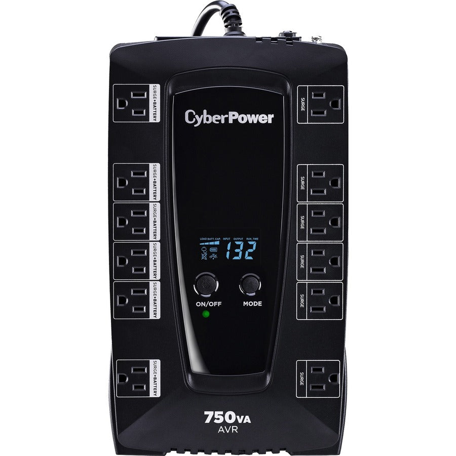 Onduleur intelligent CyberPower série LCD AVRG750LCD 750 VA 450 W AVRG750LCD