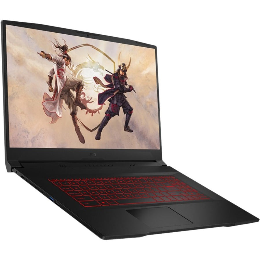 Ordinateur portable de jeu MSI Katana GF76 Katana GF76 11UE-287CA 17,3" - Full HD - Intel Core i7 11e génération i7-11800H - 16 Go - SSD 512 Go - Noir de base KATANA GF76 11UE-287CA