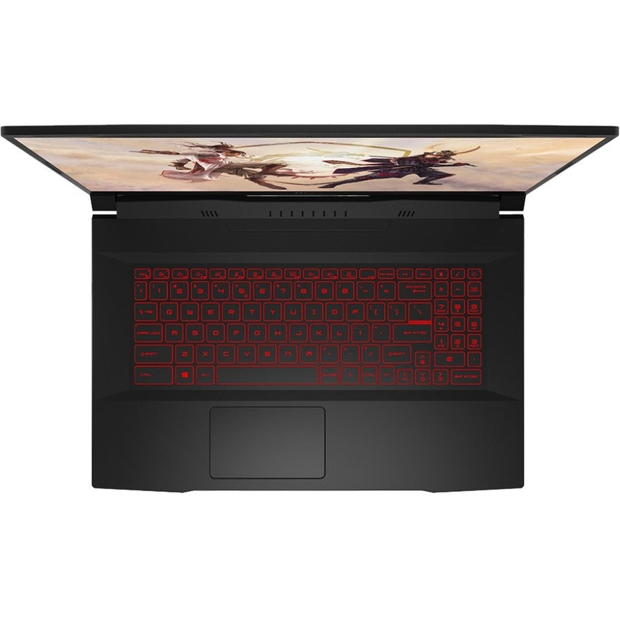 Ordinateur portable de jeu MSI Katana GF76 Katana GF76 11UE-287CA 17,3" - Full HD - Intel Core i7 11e génération i7-11800H - 16 Go - SSD 512 Go - Noir de base KATANA GF76 11UE-287CA