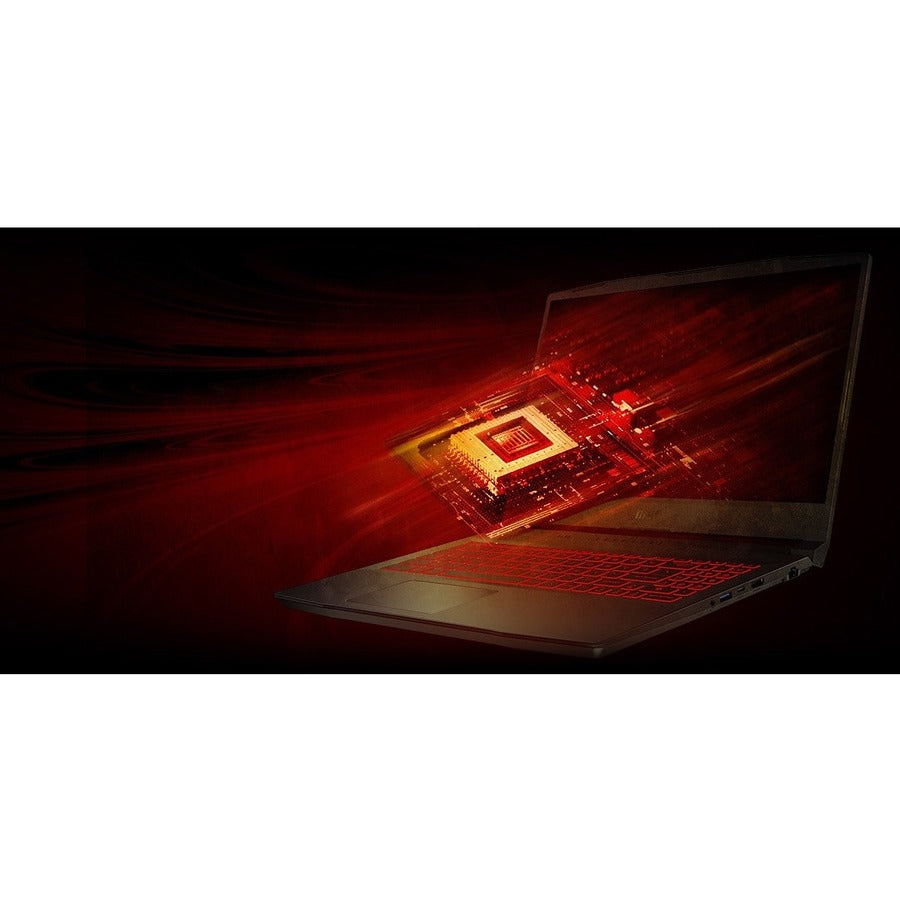 Ordinateur portable de jeu MSI Katana GF76 Katana GF76 11UE-287CA 17,3" - Full HD - Intel Core i7 11e génération i7-11800H - 16 Go - SSD 512 Go - Noir de base KATANA GF76 11UE-287CA