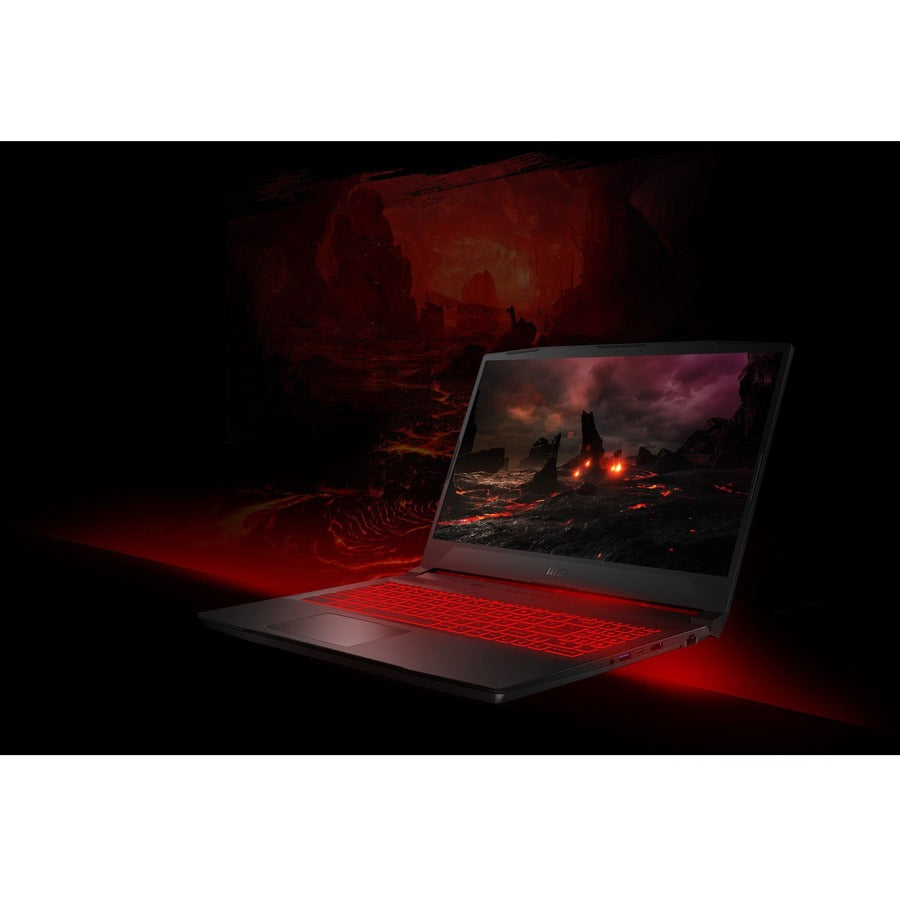 Ordinateur portable de jeu MSI Katana GF76 Katana GF76 11UE-287CA 17,3" - Full HD - Intel Core i7 11e génération i7-11800H - 16 Go - SSD 512 Go - Noir de base KATANA GF76 11UE-287CA