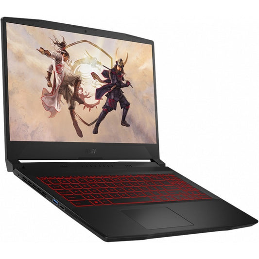 Ordinateur portable de jeu MSI Katana GF66 Katana GF66 11UE-641CA 15,6" - Full HD - Intel Core i7 11e génération i7-11800H - 16 Go - SSD 512 Go - Noir de base KATANA GF66 11UE-641CA