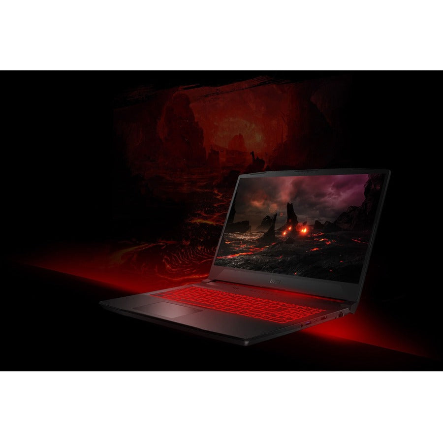Ordinateur portable de jeu MSI Katana GF66 Katana GF66 11UE-641CA 15,6" - Full HD - Intel Core i7 11e génération i7-11800H - 16 Go - SSD 512 Go - Noir de base KATANA GF66 11UE-641CA