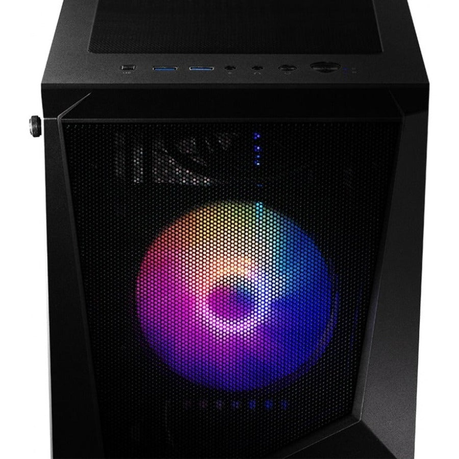 Ordinateur de bureau de jeu MSI Codex R 11TC-057US - Intel Core i5 11e génération i5-11400F Hexa-core (6 cœurs) 2,60 GHz - 16 Go de RAM DDR4 SDRAM - SSD M.2 PCI Express NVMe de 500 Go COR11TC057