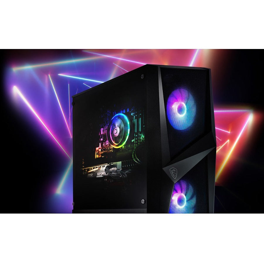 Ordinateur de bureau de jeu MSI Codex R 11TC-057US - Intel Core i5 11e génération i5-11400F Hexa-core (6 cœurs) 2,60 GHz - 16 Go de RAM DDR4 SDRAM - SSD M.2 PCI Express NVMe de 500 Go COR11TC057