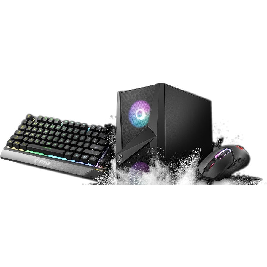 Ordinateur de bureau de jeu MSI Codex R 11TC-057US - Intel Core i5 11e génération i5-11400F Hexa-core (6 cœurs) 2,60 GHz - 16 Go de RAM DDR4 SDRAM - SSD M.2 PCI Express NVMe de 500 Go COR11TC057