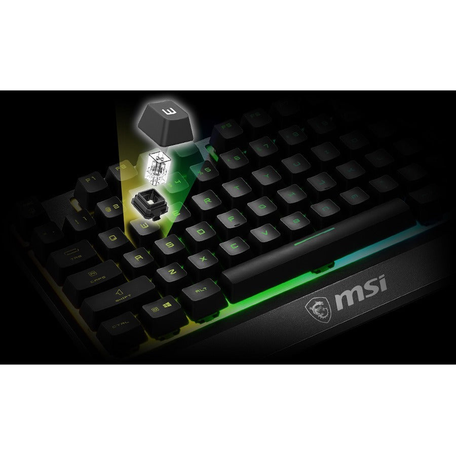 Ordinateur de bureau de jeu MSI Codex R 11TC-057US - Intel Core i5 11e génération i5-11400F Hexa-core (6 cœurs) 2,60 GHz - 16 Go de RAM DDR4 SDRAM - SSD M.2 PCI Express NVMe de 500 Go COR11TC057