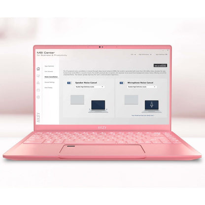MSI Prestige 14 Prestige 14 A11SB-631CA Ordinateur portable 14" - Full HD - Intel Core i7 11e génération i7-1185G7 - 16 Go - SSD 1 To - Rose PRESTIGE 14 A11SB-631CA