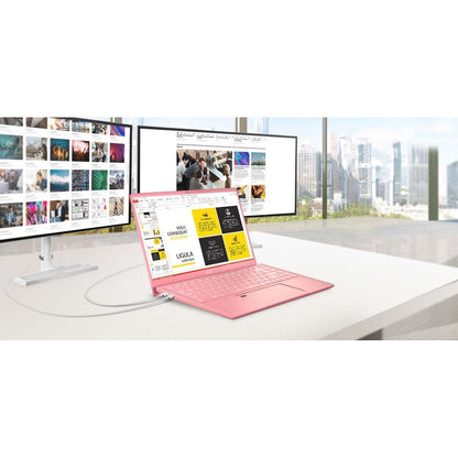 MSI Prestige 14 Prestige 14 A11SB-631CA Ordinateur portable 14" - Full HD - Intel Core i7 11e génération i7-1185G7 - 16 Go - SSD 1 To - Rose PRESTIGE 14 A11SB-631CA