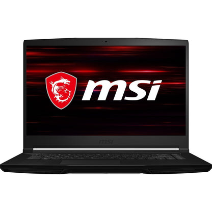 MSI GF63 THIN GF63 11UC-283CA Ordinateur portable de jeu fin 15,6" - Full HD - Intel Core i7 11e génération i7-11800H - 16 Go - SSD 512 Go - Noir GF63 11UC-283CA THIN