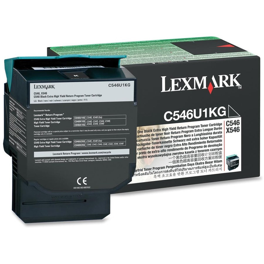 Cartouche de toner d'origine Lexmark C546U1KG C546U1KG