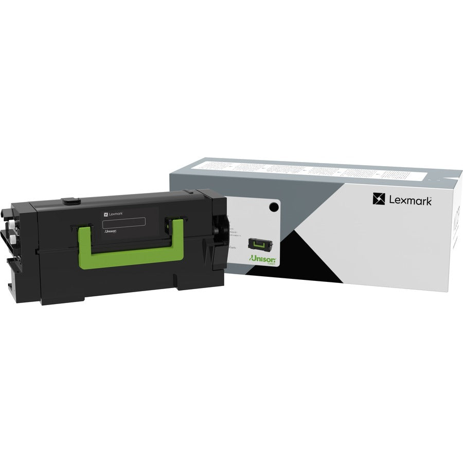 Cartouche de toner laser à rendement extra élevé d'origine Lexmark Unison 621X - Noir - 1 paquet 62D1X0E