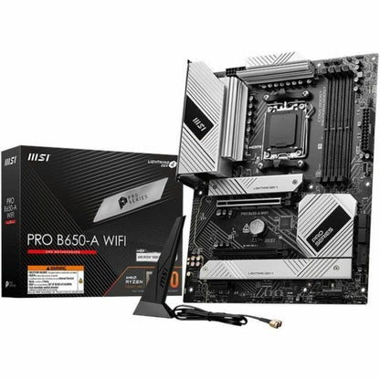 Carte mère de bureau MSI PRO B650-A WIFI - Chipset AMD B650 - Socket AM5 - ATX B650AWIFI
