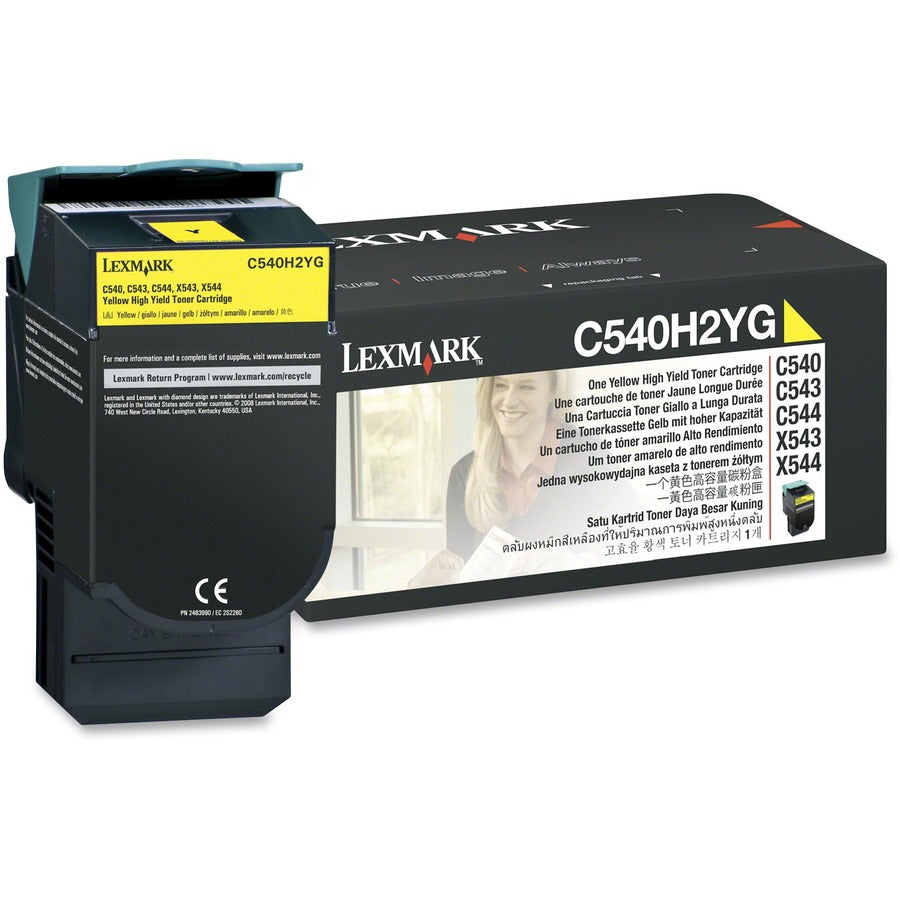 Cartouche de toner d'origine Lexmark C540H2YG