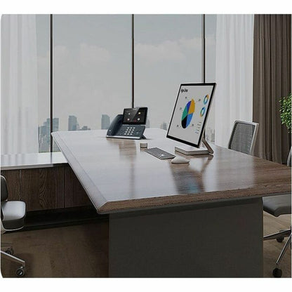 Téléphone IP Yealink - Filaire - Bluetooth, Wi-Fi - Montage mural, Bureau - Gris classique MP58-WH E2 TEAMS