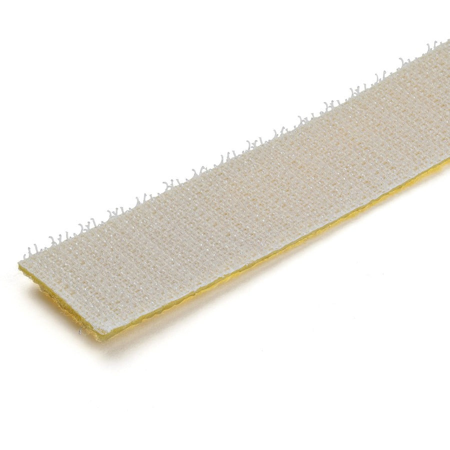 StarTech.com Rouleau de 30,5 m de bande auto-agrippante - Jaune - Gestion des câbles (HKLP100YW) HKLP100YW