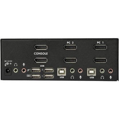 StarTech.com Commutateur KVM double écran DisplayPort à 2 ports - KVM DisplayPort - 4K 60 Hz SV231DPDDUA2