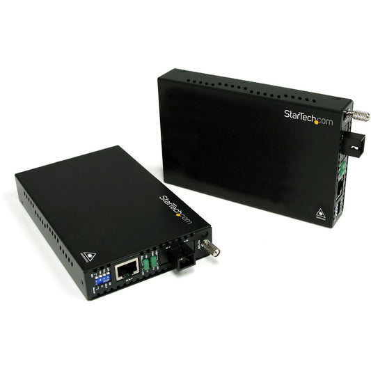 StarTech.com Kit convertisseur de média fibre optique monomode Ethernet 10/100 Mbps SC 20 km ET90110WDM2