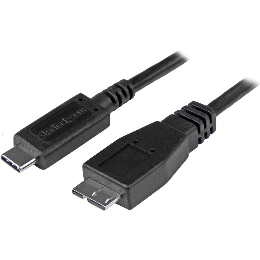 StarTech.com Câble USB C vers Micro USB de 0,5 m - M/M - Câble USB 3.1 (10 Gbit/s) - Câble USB 3.1 Type C vers Micro USB Type B USB31CUB50CM
