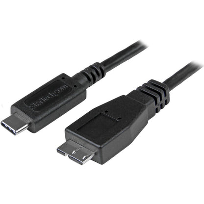 StarTech.com Câble USB C vers Micro USB de 0,5 m - M/M - Câble USB 3.1 (10 Gbit/s) - Câble USB 3.1 Type C vers Micro USB Type B USB31CUB50CM