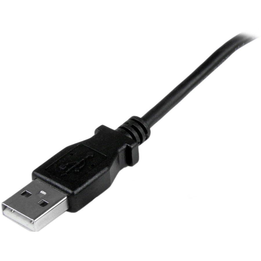 Câble micro USB StarTech.com de 2 m - A vers Micro B coudé vers le haut USBAUB2MU
