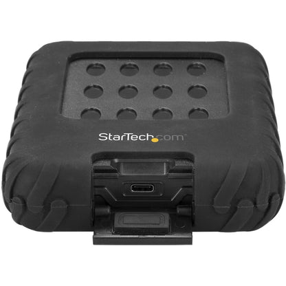 StarTech.com USB 3.1 External Hard Drive Enclosure 10Gbps - IP65 - 2.5 SATA SSD / HDD Rugged USB Type C Hard Drive Enclosure S251BRU31C3
