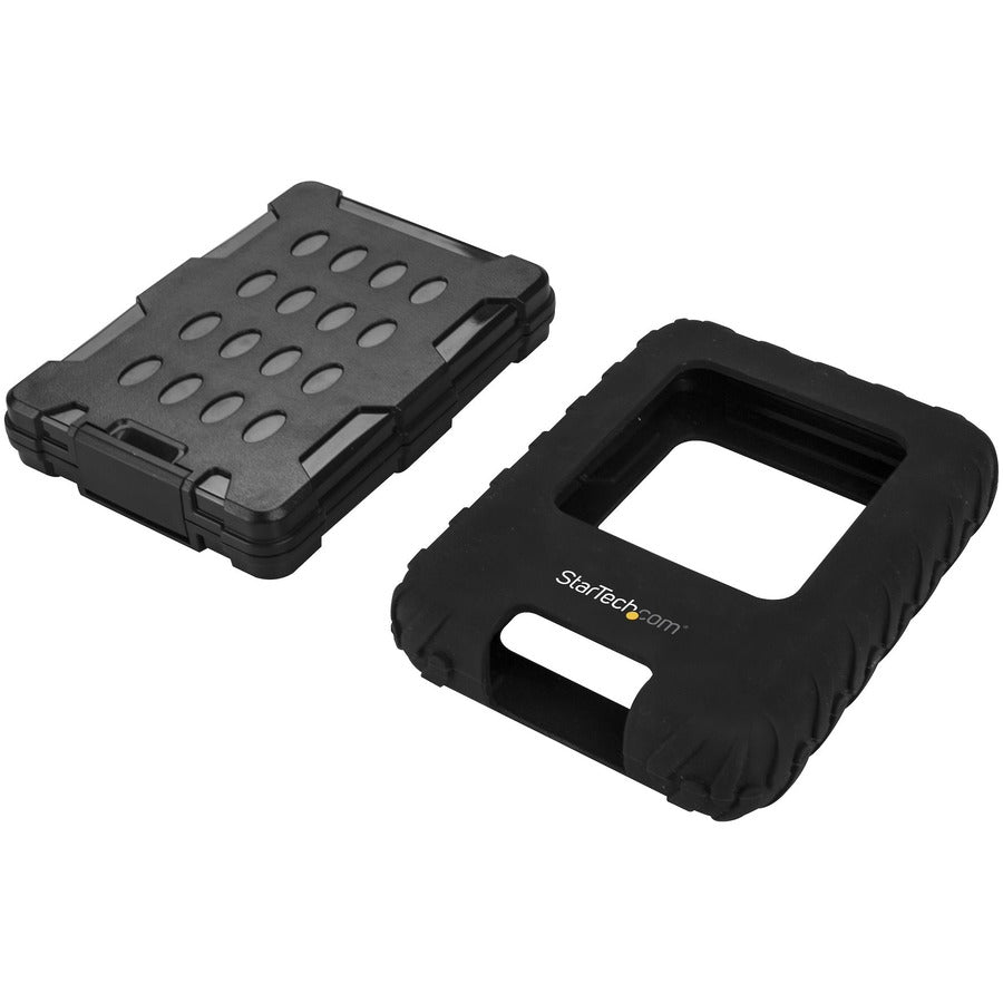 StarTech.com USB 3.1 External Hard Drive Enclosure 10Gbps - IP65 - 2.5 SATA SSD / HDD Rugged USB Type C Hard Drive Enclosure S251BRU31C3