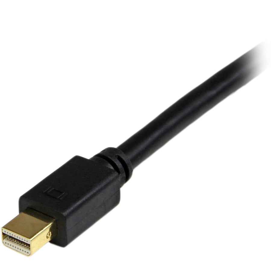 StarTech.com Câble Mini DisplayPort vers DVI de 3 m, câble adaptateur/convertisseur Mini DP vers DVI-D, vidéo 1080p, moniteur/écran mDP 1.2 vers DVI MDP2DVIMM10B