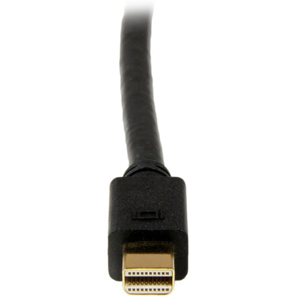 StarTech.com Câble Mini DisplayPort vers DVI de 3 m, câble adaptateur/convertisseur Mini DP vers DVI-D, vidéo 1080p, moniteur/écran mDP 1.2 vers DVI MDP2DVIMM10B