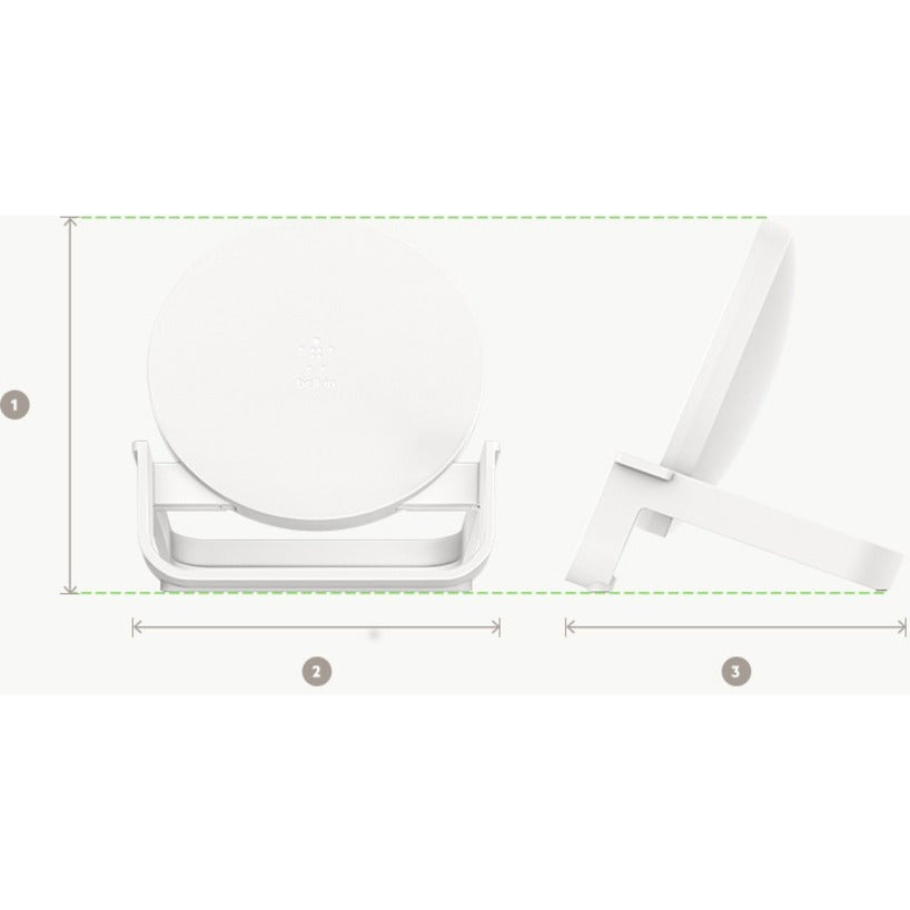 Belkin BoostCharge Wireless Charging Stand 10W WIB001TTWH