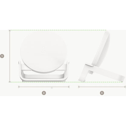 Belkin BoostCharge Wireless Charging Stand 10W WIB001TTWH