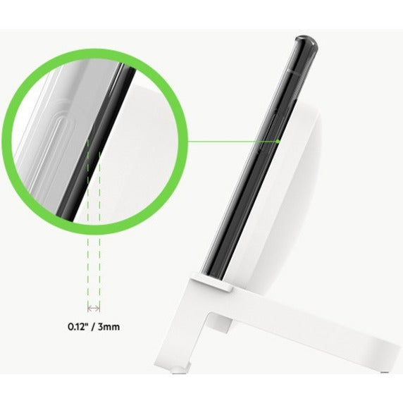 Belkin BoostCharge Wireless Charging Stand 10W WIB001TTWH