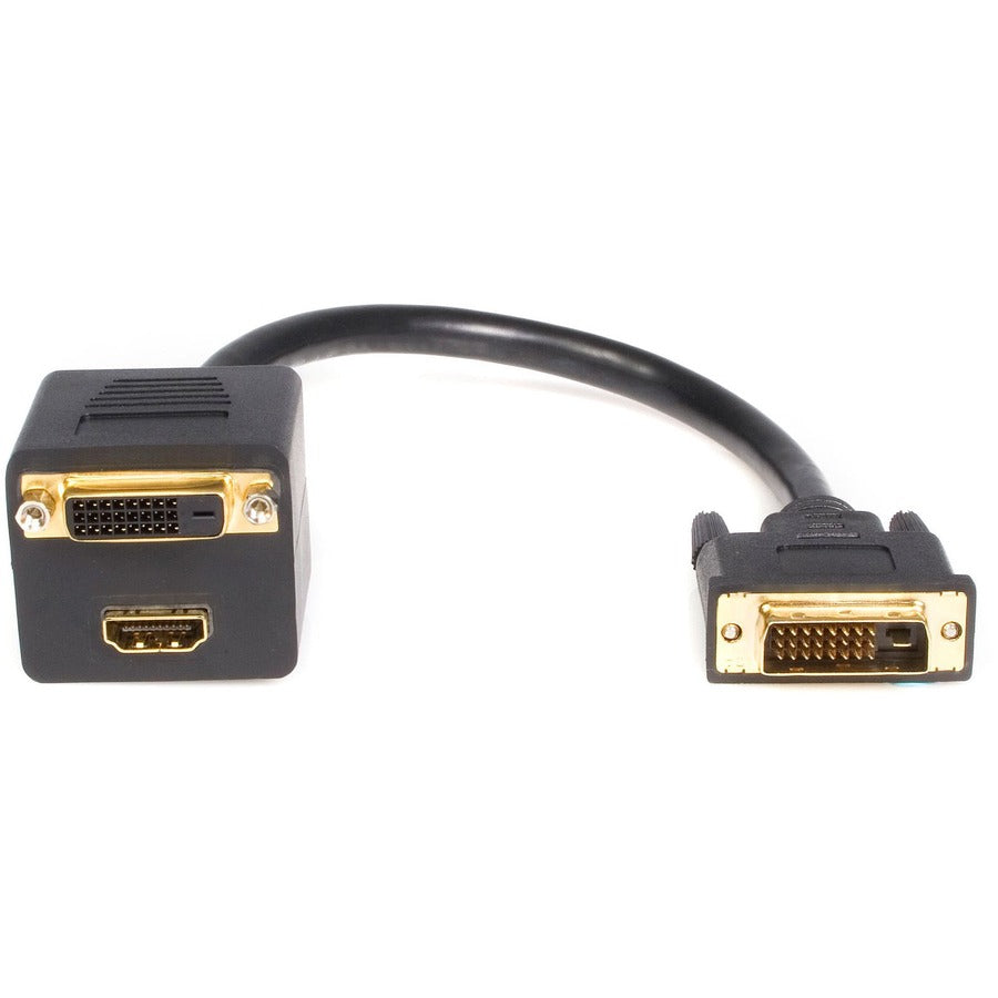 Câble répartiteur DVI-D vers DVI-D et HDMI de 30 cm StarTech.com - M/F DVISPL1DH