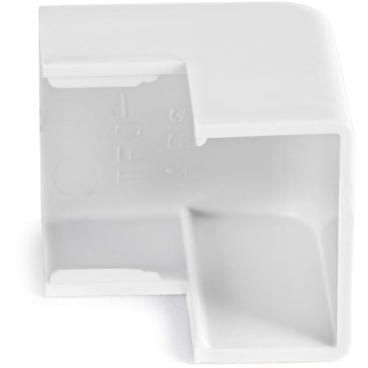 StarTech.com Lot de 20 connecteurs d'angle extérieurs pour chemin de câbles CBMWWD1911 Accessoires de gestion de câbles Conduit de câblage Coude extérieur à 90° UL CBMWWD1911O