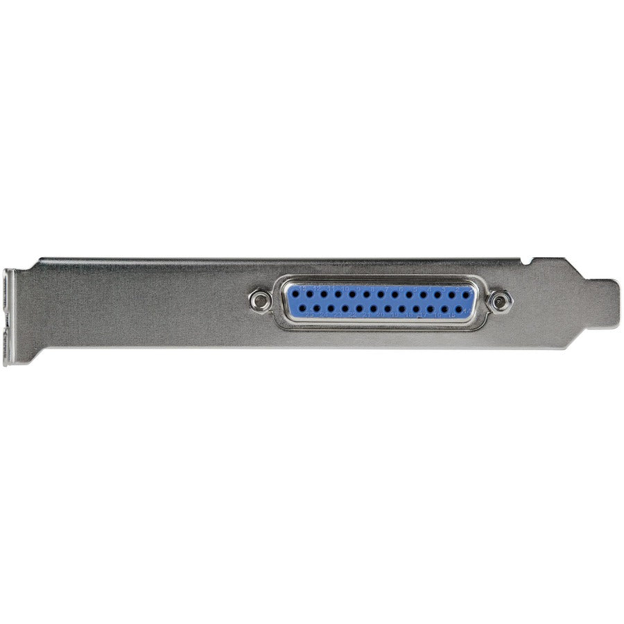 StarTech.com Carte PCIe parallèle à 1 port, carte adaptateur PCI Express vers parallèle DB25 LPT, contrôleur d'extension de bureau pour imprimante, SPP/ECP PEX1P2