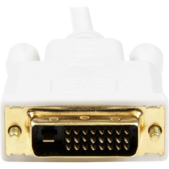 StarTech.com Câble adaptateur convertisseur Mini DisplayPort vers DVI de 0,9 m - Mini DP vers DVI 1920 x 1200 - Blanc MDP2DVIMM3W