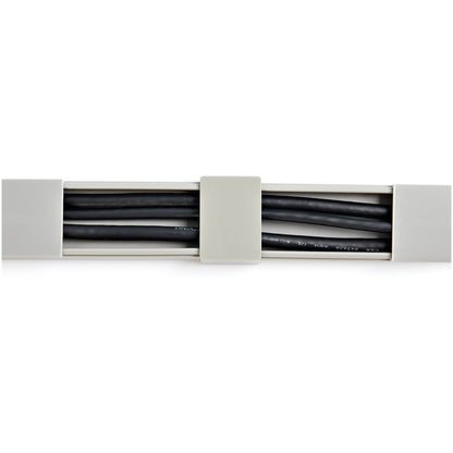 StarTech.com Lot de 20 coupleurs de chemin de câbles pour CBMWD3816 - Accessoires de gestion de câbles - Raccords de chemin de câbles Connecteurs droits intermédiaires - UL CBMWD3816C