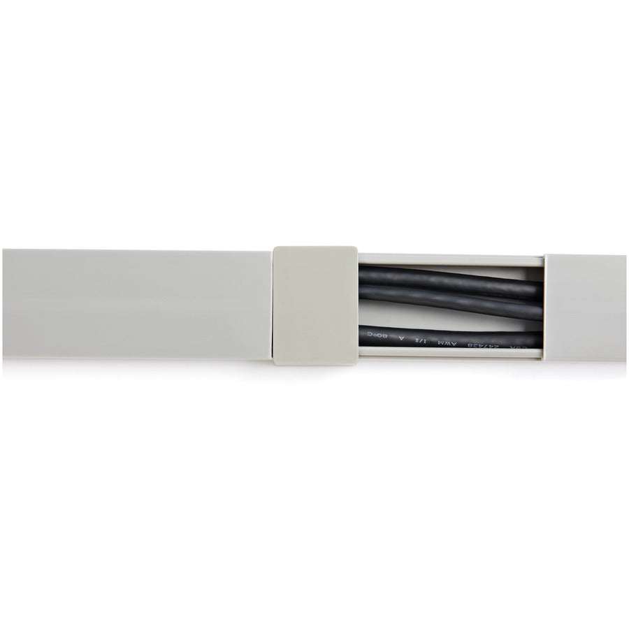 StarTech.com Lot de 20 coupleurs de chemin de câbles pour CBMWD3816 - Accessoires de gestion de câbles - Raccords de chemin de câbles Connecteurs droits intermédiaires - UL CBMWD3816C