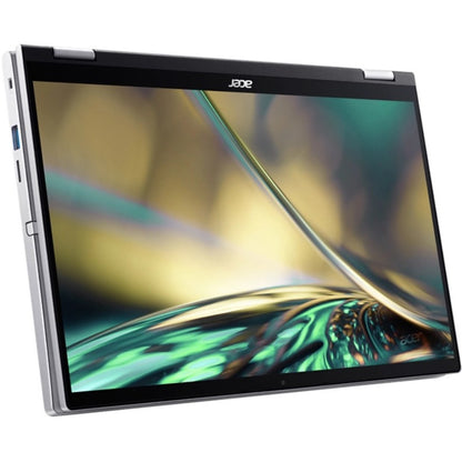 Acer Spin 3 SP314-55N SP314-55N-536K Ordinateur portable convertible 2 en 1 à écran tactile 14" - Full HD - Intel Core i5 12e génération i5-1235U - 8 Go - SSD 512 Go - Clavier anglais (États-Unis), français - Argent pur NX.K0QAA.001
