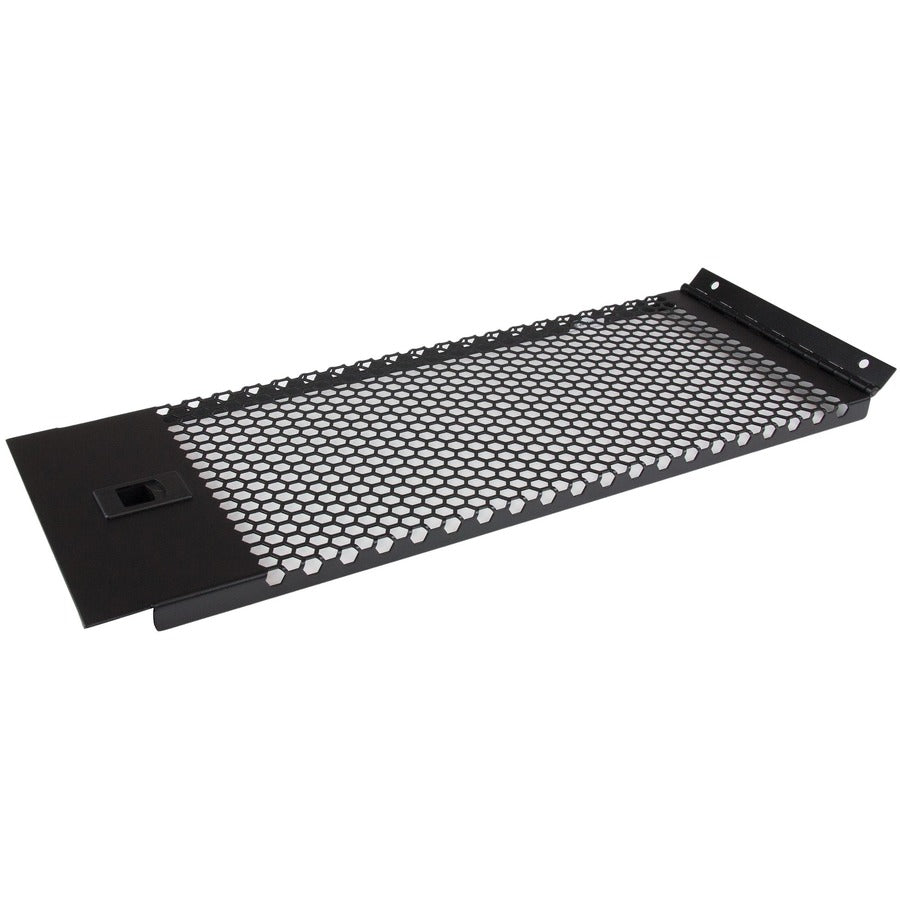 StarTech.com Blanking Panel - 4U - Vented - Hinged Rack Panel - 19in - TAA Compliant - Hassle-free Installation - Filler Panel RKPNLHV4U