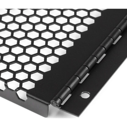 StarTech.com Blanking Panel - 4U - Vented - Hinged Rack Panel - 19in - TAA Compliant - Hassle-free Installation - Filler Panel RKPNLHV4U