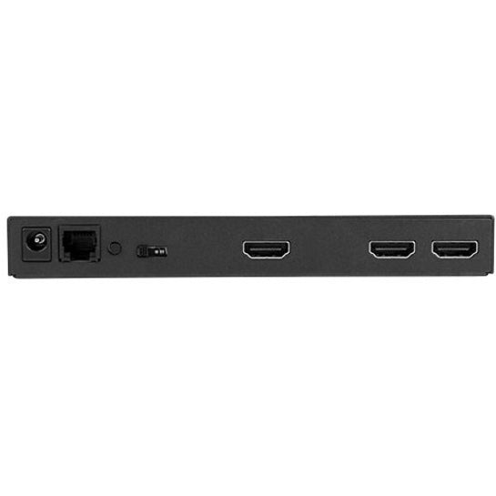 StarTech.com Commutateur vidéo automatique HDMI à 2 ports - Commutateur HDMI 4K 2x1 avec commutation rapide, détection automatique et contrôle série VS221HD4KA