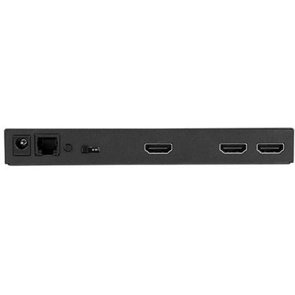 StarTech.com Commutateur vidéo automatique HDMI à 2 ports - Commutateur HDMI 4K 2x1 avec commutation rapide, détection automatique et contrôle série VS221HD4KA