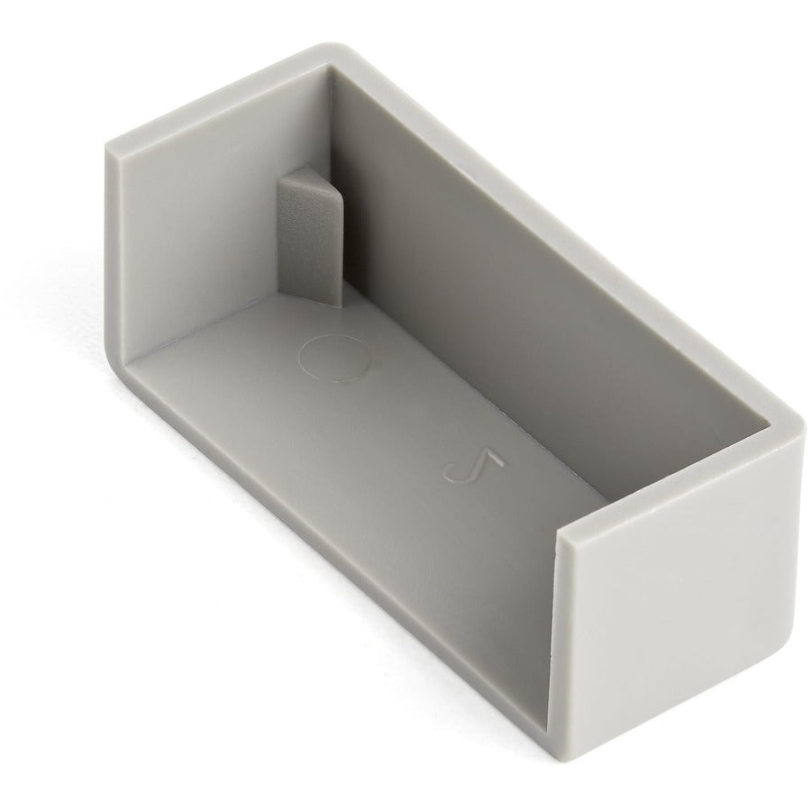 StarTech.com Lot de 20 embouts de chemin de câbles pour CBMWD3816 - Accessoires de gestion de câbles - Connecteurs d'extrémité de raccord de chemin de câbles - Pièce d'extrémité - UL CBMWD3816E