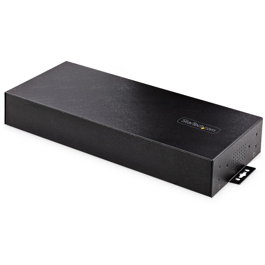 StarTech.com Hub USB 3.0 industriel 16 ports 5 Gbit/s, montable, alimentation par bornier jusqu'à 120 W partagée, chargement USB, hub/commutateur double hôte 5G16AINDS-USB-A-HUB