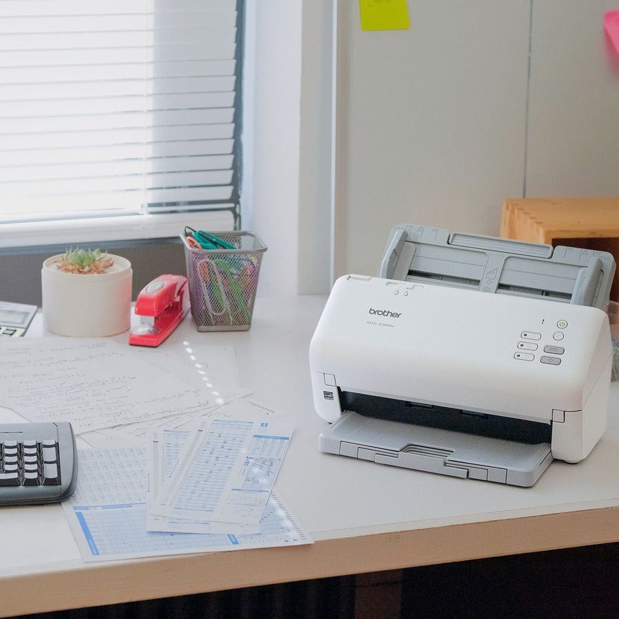 Brother ADS-4300N Sheetfed Scanner - 600 x 600 dpi Optical ADS4300N