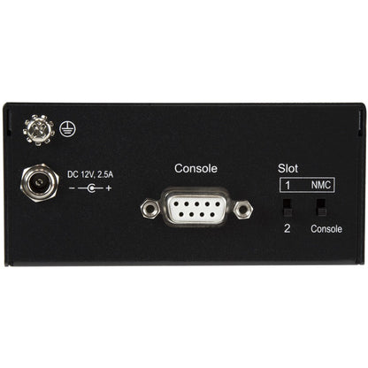 StarTech.com Convertisseur de média cuivre vers fibre 10 Gigabit Ethernet - Open SFP+ - Géré - Convertisseur de média Ethernet 10G ET10GSFP